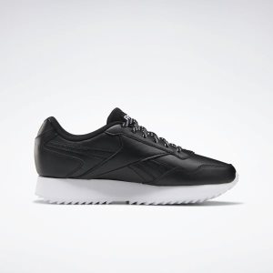 Adidasy Damskie Reebok Royal Glide Ripple Czarne/Białe PL 91WCBLK